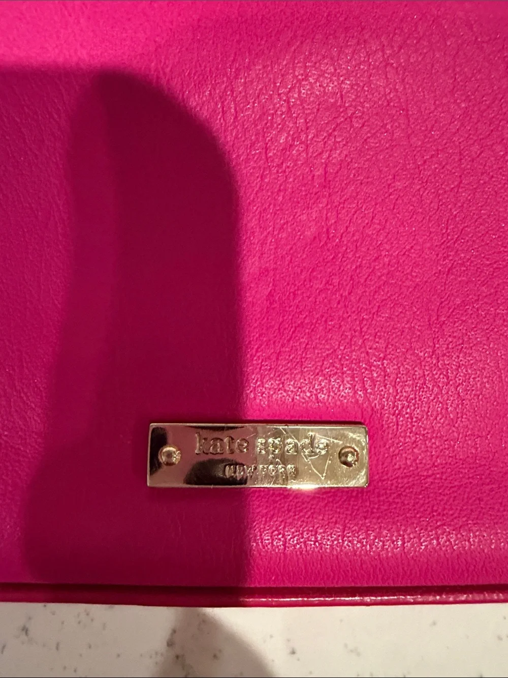 kate spade Barbie Pink Leather Crossbody with Girly Chic Bow Detail
